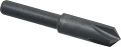 Cleveland - 1/4" Head Diam, 3/16" Shank Diam, 4 Flute 100° High Speed Steel Countersink - A1 Tooling