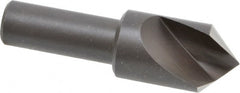 Cleveland - 3/4" Head Diam, 1/2" Shank Diam, 1 Flute 90° High Speed Steel Countersink - A1 Tooling