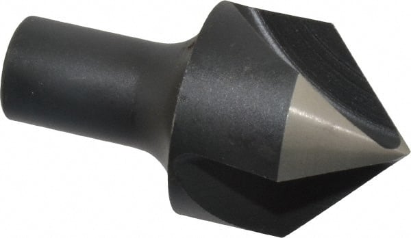 Cleveland - 1-1/2" Head Diam, 3/4" Shank Diam, 3 Flute 90° High Speed Steel Countersink - A1 Tooling