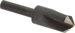 Cleveland - 1/2" Head Diam, 1/4" Shank Diam, 3 Flute 100° High Speed Steel Countersink - A1 Tooling