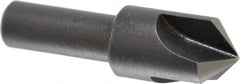 Cleveland - 3/4" Head Diam, 1/2" Shank Diam, 3 Flute 100° High Speed Steel Countersink - A1 Tooling