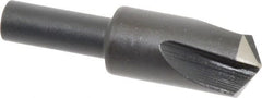 Cleveland - 5/8" Head Diam, 3/8" Shank Diam, 3 Flute 120° High Speed Steel Countersink - A1 Tooling