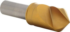 M.A. Ford - 3/4" Head Diam, 1/2" Shank Diam, 1 Flute 90° High Speed Steel Countersink - A1 Tooling