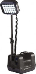 Pelican Products, Inc. - 12 Volt, 24 Watt, Electric, LED Portable Floor Work Light - 13.78" Cord, 1 Head, 1,000 & 2,000 Lumens, 15-3/4" Long x 7.87" Wide x 9.06" High - A1 Tooling