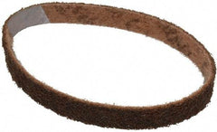 3M - 3/4" Wide x 18" OAL, Aluminum Oxide Abrasive Belt - Aluminum Oxide, Coarse, Nonwoven, Series SC-BS - A1 Tooling