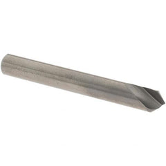 OSG - 1/4" Head Diam, 1/4" Shank Diam, 1 Flute 90° Solid Carbide Countersink - A1 Tooling