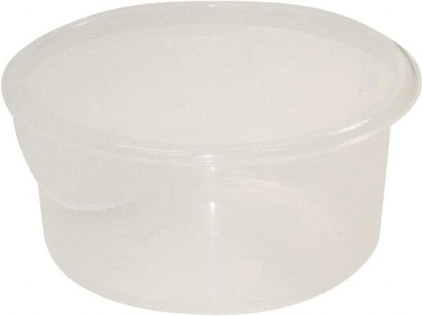 Rubbermaid - Round, Clear Polypropylene Food Storage Container - 7.8" High x 8-1/2" Wide - A1 Tooling