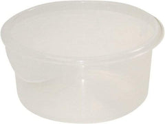 Rubbermaid - Round, Clear Polypropylene Food Storage Container - 7.8" High x 8-1/2" Wide - A1 Tooling