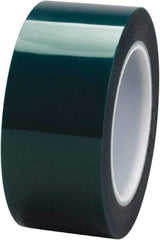 3M - 2" x 72 Yds, Green Polyester Film Masking Tape - Series 8992, 3.2 mil Thick, 37 Lb/Inch Tensile Strength - A1 Tooling