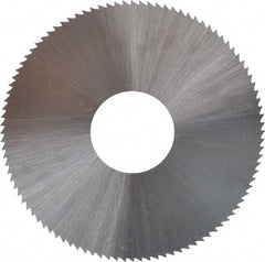 Controx - 2" Diam x 0.018" Blade Thickness x 5/8" Arbor Hole Diam, 100 Tooth Slitting and Slotting Saw - Arbor Connection, Right Hand, Uncoated, High Speed Steel, Concave Ground - A1 Tooling