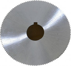 Controx - 2-1/2" Diam x 0.0469" Blade Thickness x 5/8" Arbor Hole Diam, 120 Tooth Slitting and Slotting Saw - Arbor Connection, Right Hand, Uncoated, Cobalt, Concave Ground, Contains Keyway - A1 Tooling