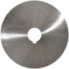 Controx - 5" Diam x 0.0313" Blade Thickness x 1" Arbor Hole Diam, 160 Tooth Slitting and Slotting Saw - Arbor Connection, Right Hand, Uncoated, Cobalt, Concave Ground - A1 Tooling