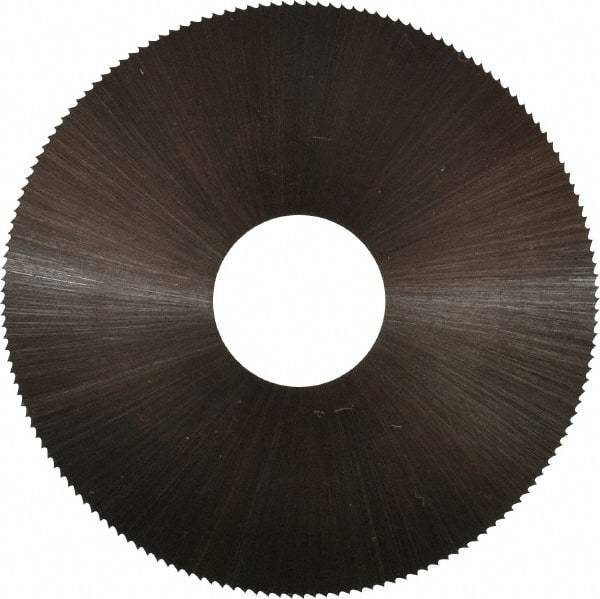 Controx - 1-3/4" Diam x 0.012" Blade Thickness x 1/2" Arbor Hole Diam, 160 Tooth Slitting and Slotting Saw - Arbor Connection, Right Hand, Uncoated, High Speed Steel, Concave Ground - A1 Tooling