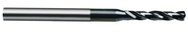 2.4mm Dia-Carbide Micro 7XD Drill-140° Point-Bright - A1 Tooling