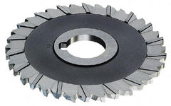 Controx - 5" Blade Diam x x 0.1563" Blade Thickness, 1" Hole, 40 Teeth, Cobalt Side Chip Saw - Staggered Tooth, Arbor Connection, Right Hand Cut, Uncoated, with Keyway - A1 Tooling