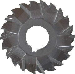 Controx - 2" Blade Diam x 1/16" Blade Thickness, 5/8" Hole, 22 Teeth, Cobalt Side Chip Saw - Staggered Tooth, Arbor Connection, Right Hand Cut, Uncoated, with Keyway - A1 Tooling