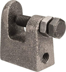 Cooper B-Line - 3/4" Max Flange Thickness, 3/8" Rod Top Beam Clamp - 400 Lb Capacity, Malleable Iron - A1 Tooling