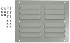 Cooper B-Line - Electrical Enclosure Steel Louver Plate Kit - For Use with Cooper B-Line Enclosures - A1 Tooling