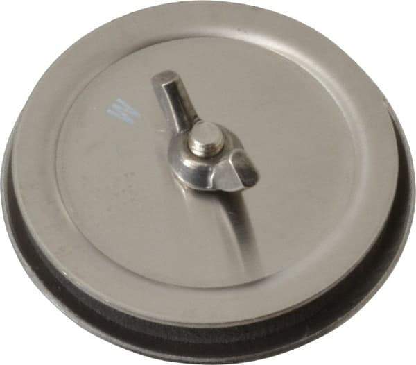 Cooper B-Line - 1-1/4" Conduit, 4X NEMA Rated, Electrical Enclosure Stainless Steel Hole Seal - UL Listed, Includes Oil-Resistant Gasket, Plated Stud & Wing Nut - A1 Tooling