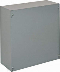 Cooper B-Line - Steel Junction Box Enclosure Screw Flat Cover - NEMA 1, 15" Wide x 15" High x 6" Deep - A1 Tooling