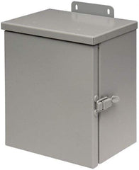 Cooper B-Line - Steel Junction Box Enclosure Hinge Flat Cover - NEMA 3R, 16" Wide x 20" High x 6" Deep, Rainproof - A1 Tooling