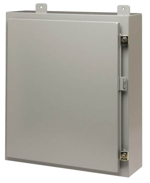 Cooper B-Line - Steel Standard Enclosure Hinge Flat Cover - NEMA 12, 13, 30" Wide x 36" High x 12" Deep - A1 Tooling