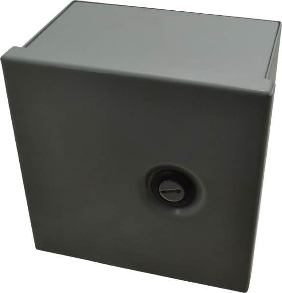 Cooper B-Line - Steel Standard Enclosure Hinge Flat Cover - NEMA 1, 6" Wide x 6" High x 4" Deep - A1 Tooling