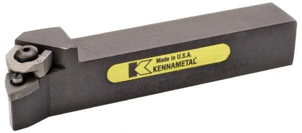 Kennametal - MWLN, Left Hand Cut, 5° Lead Angle, 25mm Shank Height x 25mm Shank Width, Negative Rake Indexable Turning Toolholder - 150mm OAL, WN..0804. Insert Compatibility, Series Wedgelock - A1 Tooling