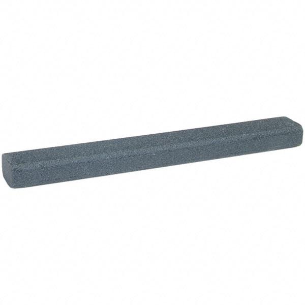 Norton - 10" Long x 1-1/4" Wide x 3/4" Thick, Silicon Carbide Sharpening Stone - Flat Stone, Coarse Grade - A1 Tooling