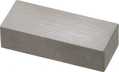 Mitutoyo - 0.55" Rectangular Steel Gage Block - Accuracy Grade AS-1, Includes Certificate of Inspection - A1 Tooling