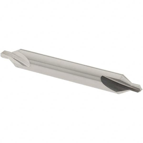 OSG - 1/4 Plain Cut 60° Incl Angle Solid Carbide Combo Drill & Countersink - A1 Tooling