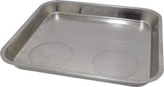 Eclipse - 11-1/2" Long x 10-11/16" Wide Magnetic Tray - Stainless Steel with Rubber-Coated Ferrite - A1 Tooling