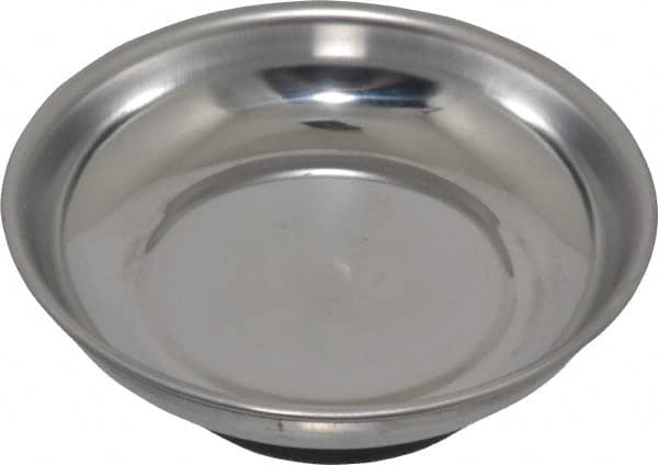 Eclipse - 4-5/16" Wide Magnetic Tray - Stainless Steel with Rubber-Coated Ferrite - A1 Tooling