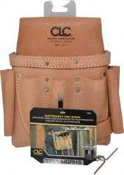 CLC - 8 Pocket Electrician's Holster - Leather - A1 Tooling