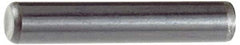 Holo-Krome - 1/2" Diam x 1-1/2" Pin Length 4000 Alloy Steel Oversized Dowel Pin - Black Luster Finish, C 47-58 & C 60 (Surface) Hardness, 1 Beveled & 1 Rounded End - A1 Tooling