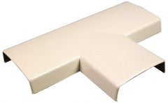 Wiremold - 6 Inch Long x 4-1/8 Inch Wide x Raceway Fitting - Ivory, For Use with Wiremold 2300 Series Raceways - A1 Tooling