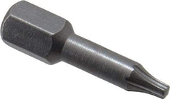 Wera - 1/4" Drive T8 Torx Screwdriver Bit - 1" OAL, Insert Bit - A1 Tooling