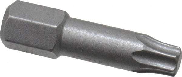 Wera - 1/4" Drive T25 Torx Screwdriver Bit - 1" OAL, Insert Bit - A1 Tooling