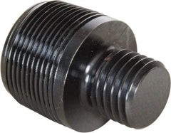 Enerpac - 1-8 & 1-1/4 - 11-1/2 Thread, Hydraulic Cylinder Threaded Male Adapter - 2-3/16" Diam, 5 Ton Capacity - A1 Tooling