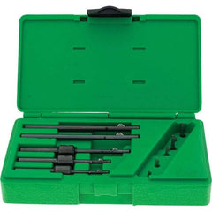 Deburr Master - 5 Piece Power Deburring Tool Set - Includes 1/8 to 1/4" Diam Hole Range Tools - A1 Tooling