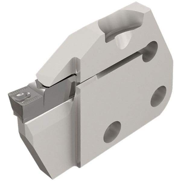 Iscar - Left Hand Cut, 4.76mm Insert Width, Cutoff & Grooving Support Blade for Indexables - 20mm Max Depth of Cut, 6mm Head Projection - A1 Tooling