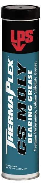 LPS - 14.1 oz Cartridge Calcium Extreme Pressure Grease - Gray/Black, Extreme Pressure, Food Grade & High Temperature, 425°F Max Temp, NLGIG 2, - A1 Tooling