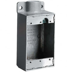 Hubbell Killark - Electrical Outlet Boxes & Switch Boxes Enclosure Type: Device Box Enclosure Shape: Rectangle - A1 Tooling