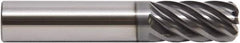 M.A. Ford - 3/4", 7 Flute, Single End, Solid Carbide, 0.015" Corner Radius End Mill - 4" OAL, 38° Helix, Right Hand Flute, 1" LOC, Right Hand Cut - A1 Tooling