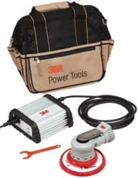 3M - 6 Inch Pad, 10,000 OPM, Electric Orbital Sander - Round, Palm Sander, 5 Amps - A1 Tooling