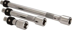 Paramount - 1/2" Drive Socket Locking Extension Set - 3 Pieces, Includes 3, 6, 10" Lengths - A1 Tooling