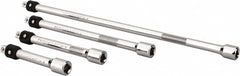 Paramount - 1/4" Drive Socket Locking Extension Set - 4 Pieces, Includes 3, 4, 6, 10" Lengths - A1 Tooling