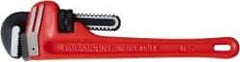 Paramount - 10" Cast Iron Straight Pipe Wrench - 1-1/2" Pipe Capacity - A1 Tooling