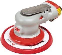 3M - 12,000 OPM, 17 CFM Air Consumption, 90 psi Air Pressure, Palm Air Orbital Sander - Round Pad, - A1 Tooling