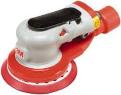 3M - 12,000 OPM, 17 CFM Air Consumption, 90 psi Air Pressure, Palm Air Orbital Sander - Round Pad, - A1 Tooling